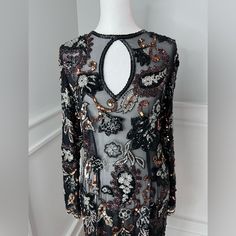 In Good Vintage Condition. Super Beautiful Dress. There Are A Few Beads Is Missing. For Details Look At The Pictures. Vintage Silk, Sequin Dress, Size 10, Beautiful Dresses, Midi Dress, Silk, Womens Dresses, 10 Things, Women Shopping