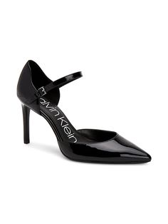 Calvin Klein Roya Stiletto Patent Leather Pumps on SALE | Saks OFF 5TH Sleek Calvin Klein Evening Heels, Calvin Klein Pointed Toe Heels, Calvin Klein Black Party Heels, Calvin Klein Black Closed Toe Heels, Elegant Black Calvin Klein Heels, Calvin Klein Heels, Heels Pumps, Patent Leather Pumps, Girls Wardrobe