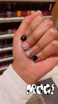 Overlay Short Nails Designs, Acrylic Overlay On Natural Nails Short, Bare Nails With Design, Nail Ideas Real Nails, Gel Nails Ideas Natural Nail, Black Overlay Nails, Acrylic Nails Overlay, Real Nail Designs Short, Cute Short Simple Nails