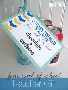 this teacher gift is perfect for the first week of school