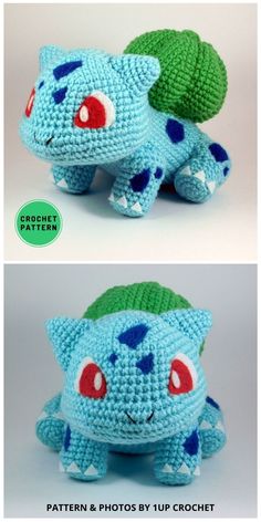 crocheted pokemon stuffed animal pattern and photos by tup crochet