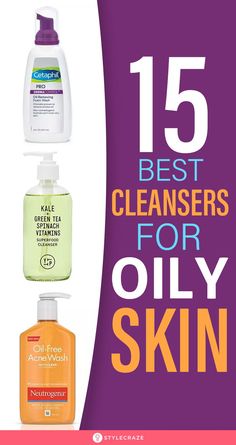 Cleansers For Oily Skin, Skin Care Procedures, Body Skin Care Products, Skin Care Routine For Teens, Oil Free Acne Wash, Cream For Oily Skin