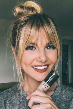 Natural Bob, Bangs Ponytail, Pony Hairstyles, Haircut Types, Lisa Rinna, Trendy Hairstyle, Taylor Momsen, Short Straight Hair