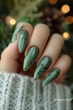 Explore the beauty of green nails. Embrace the hues of nature with our green nail designs. Elevate your style with our eco-friendly nail art. #green #nails Fall Nail Art Designs, Green Nail Designs, Green Nail, Prom Nails, Nail Art Ideas, Fall Nail Designs