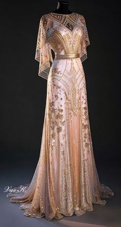 Art Deco Gown, Dress Guide, Fantasy Gowns, Fairytale Dress, فستان سهرة, Dresses 2024, Fantasy Dress, Gorgeous Gowns, Fantasy Fashion