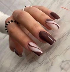 Membentuk Alis, Casual Nails, Work Nails, Classy Acrylic Nails, Acrylic Nails Coffin Short, Summer Acrylic Nails, Neutral Nails