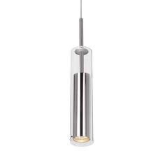 Kuzco Jarvis 1 Light 3" Pendant Foyer Simple Silver Pendant Light Entryway, Modern Kitchen Pendant Lights Chrome, Glass Canopy, Matte Powder, Down Light, Glass Color, Sloped Ceiling, Traditional Decor, Powder Coating