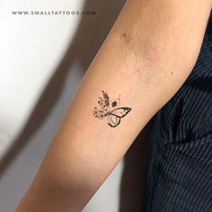 Small Detailed Tattoos, 3 Small Tattoos, Baddie Aesthetics, Butterfly Temporary Tattoo, Butterfly Woman, Small Butterfly Tattoo, Butterfly Tattoos For Women, Small Butterfly