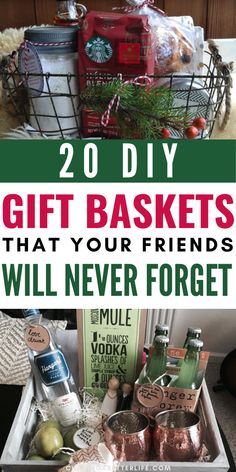 gifts that your friends will never forget to give in their christmas gift basket for the holidays