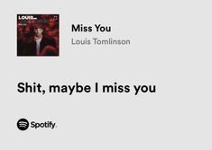 Musica Spotify, Music Poster Ideas, Miss U, Favorite Lyrics