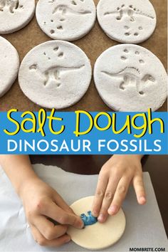 Fossil Activity, Toddler Entertainment, Fossils Activities, Make Salt Dough, How To Make Salt Dough, Toddler Parenting