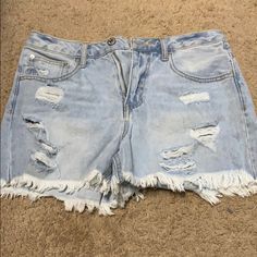 Brand New!!! I Took The Tags Off, But Have Never Worn Them. Soft Material. Perfect Shorts For Summer! Ripped Fashion, 2 Front Pockets, 2 In The Back. Forever 21 High Waist Cotton Jean Shorts, Forever 21 Cotton Jean Shorts, Forever 21 Medium Wash High-waisted Jean Shorts, Forever 21 High Rise Denim Shorts, Forever 21 Medium Wash Jean Shorts, Forever 21 Medium Wash Shorts, High Rise Cotton Jean Shorts By Forever 21, Forever 21 High Waist Casual Jean Shorts, Forever 21 Casual High Waist Jean Shorts