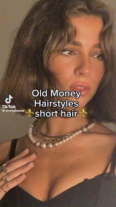 Old Money Hairstyles, Vintage Hairstyle, Hairstyle Trends, Old Money Style, Old Money, The Modern, Short Hair, Timeless Elegance, Hairstyles