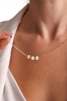 ♥ E N G R A V E D . I N I T I A L . D I S C . N E C K L A C E ♥ M a t e r i a l : Top Quality 925 Sterling Silver F i n i s h : Silver - Gold - Rose Gold HOW TO ORDER  1. Pick a color for your Necklace. 2. Select necklace length from 14 in. to 22 in. The necklace comes with 2 inch adjustment extension. 3. Input the details into the personalization section following the instructions. 4. Add the item to your cart. 5. Check out to place your order. 6. To place order for multiple items go back to th Stamped Initial Pendant Necklaces For Anniversary, Stamped Pendant Necklaces For Jewelry Making, Stamped Initial Pendant Necklace For Anniversary, Dainty Stamped Pendant Jewelry, Gold Stamped Necklace As A Gift For Mom, Gold Stamped Jewelry For Mom, Gold Stamped Jewelry Gift For Mom, Stamped Pendant Necklace As Gift For Mom, Dainty Stamped Necklace As A Gift