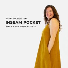 Helens Closet, Inseam Pocket, Pocket Sewing, Pocket Tutorial, Sewing Pants, Pattern Hack, Simple Sewing, Free Sewing Patterns, Knitting Blogs