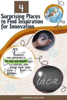 the front cover of an information brochure for innovation