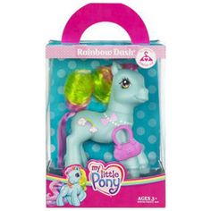 the little pony toy is in its packaging