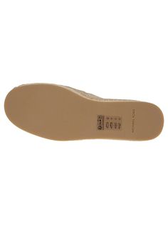 100% Calf leather Brown Round Toe Espadrilles With Textured Sole, Classic Leather Espadrilles With Woven Sole, Brown Closed Toe Espadrilles With Textured Sole, Classic Slip-on Espadrilles With Rubber Sole, Brown Leather Sole Espadrilles With Round Toe, Brown Espadrilles With Textured Sole, Natural Leather Slip-on Espadrilles, Casual Leather Espadrilles With Cushioned Footbed, Leather Sole Closed Toe Slip-on Espadrilles