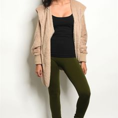 Nwt:Fall Into Winter Warm Fleece Lined Leggings Elastic High Waist Deep Olive Winter Warm Fleece Lined Leggings Elastic High Waist Trendy Casual Deep Olive Elastic High Waist Fleece Lined Leggings. Fabric: 85% Polyester 15% Spandex Size Scale: One Size Description: L: 37" W:12" Inseam:23", Rise 11.5" Color: Deep Olive Sku-0260,261,262,264,265,266, Casual Green Full-length Leggings, Versatile Green Moisture-wicking Leggings, Green Full Length Moisture-wicking Leggings, Green Compressive Moisture-wicking Leggings, Green Moisture-wicking Full-length Leggings, Warm Winter, Colorful Leggings, Olive Green, Product Description