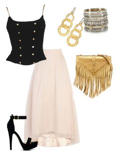 Simple and elegant by whitleslie on Polyvore featuring polyvore, moda, style, Chanel, Coast, Yves Saint Laurent, Gurhan, fashion and clothing Pretty Fashion, Nice Outfits, Feel Pretty, Pretty Style, Glam Fashion, Yves Saint Laurent, Saint Laurent, Outfit Ideas