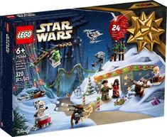 the lego star wars christmas set is in its box