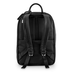 Rhapsody is stylishly designed to keep your essentials close at hand. Lightweight fabrics, luxurious leather accents and intuitive designs make for smart sophistication. Professional Backpack, Neoprene Backpack, Leather Fob, Slim Backpack, Coach House, Lightweight Backpack, Backpack Straps, Day Bag, Designer Backpacks