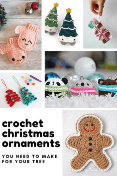 crochet christmas ornaments that you need to make for your tree