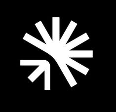 an arrow pointing to the right in white on a black background