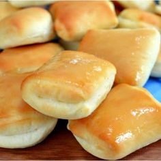 bread rolls piled on top of each other