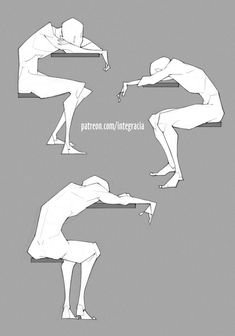 three different poses of a person doing yoga