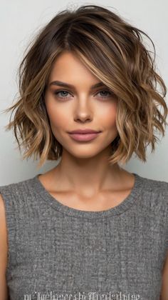 Vibrant Short Layered Haircuts Layered Haircut Short, Short Layered Haircuts For Women, Layered Haircuts For Women, Medium Layered Haircuts, Haircut Short, Messy Short Hair, Layered Bob Hairstyles, Haircut Styles, Hair 2024