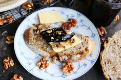 Beer and Walnut Bread