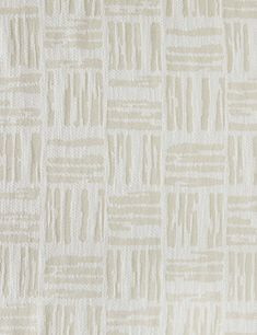 an upholstered wallpaper pattern with white and beige lines on the fabric,