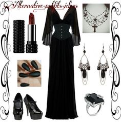 Outfit Vamp Outfit, Outfits Whimsigoth, Romance Goth, Vampire Outfit, Goth Stuff, Goth Outfit Ideas, Purple Goth, Afro Punk Fashion, Girly Fits