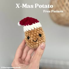 Free Christmas Crochet, Christmas Crochet Patterns Free, Christmas Crochet Pattern, Crochet Eyes, Crochet Pattern Amigurumi, Free Crochet Patterns, Free Christmas