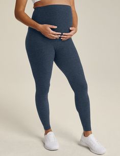 Spacedye Love the Bump Midi Maternity Legging | Beyond Yoga Bump-friendly Yoga Pants For Pilates, Fitted Maternity Athleisure Activewear, Fitted Athleisure Maternity Activewear, Fitted Maternity Wear Athleisure Activewear, Maternity Stretch Leggings, Fitted Bump Friendly Maternity Activewear, Bump Friendly Fitted Maternity Activewear, Maternity Bump Friendly Fitted Leggings, Athleisure Maternity Bottoms Bump Friendly