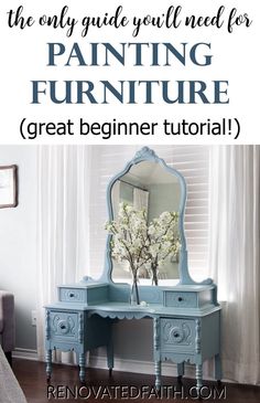 the only guide you'll need for painting furniture great beginner tutorial to paint furniture