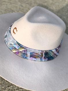 This fun 1.5" wide hat band stretches right over the crown of your hat for the perfect matching accessory you never knew you needed! In stock and ready to ship in our sought after Gas Money fabric. One size fits most. You can contact us for other fabric or size options! Hat not included. Wide Hat, Band Stretches, Gas Money, Hat Bands, Matching Accessories, Hat Band, The Crown, Turquoise Bracelet, Cuff Bracelets