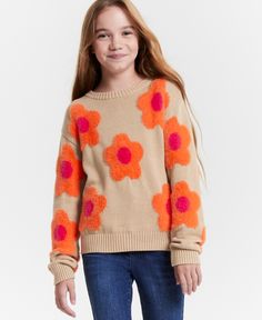 in stock Floral Pullover, Travertine Tile, Pullover Sweater, Pullover Sweaters, Sweater Cardigan, Jumper, Pick Up, Tile, In Store