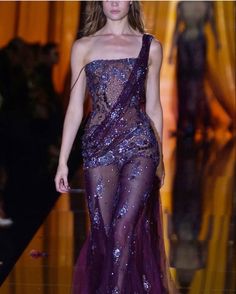 Winx Dresses, Purple Runway, Runway Clothes, Annika Volkov, God Of Pain, Performance Clothes, Dark Purple Dresses, Legacy Of Gods, 90s Runway Fashion