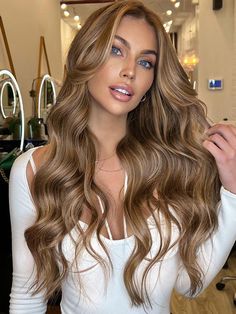 Rambut Brunette, Balayage Brunette, Brown Blonde Hair, Hair Color Balayage, Brazilian Human Hair, Hair Inspo Color, Light Brown Hair, Hair Color Trends