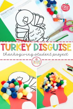 Pre K Disguise A Turkey, Disguise Tom The Turkey, Disguise A Turkey Template Free, Disguise A Turkey Preschool, How To Catch A Turkey, Undercover Turkey Project Ideas, Turkey In Disguise Writing Prompt, 1st Grade Turkey Disguise