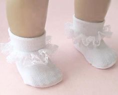 These Sweet little white nylon ruffle socks are perfect for the littlest preemie girl to look extra girly! Available in two sizes, Teeny (2-4lbs) and Preemie (3-6lbs). Ruffle Socks, Preemie Baby, Hope Gifts, Ruffled Socks, Preemies, Preemie Babies, Comfort Gifts, Waiting List, Cute Socks