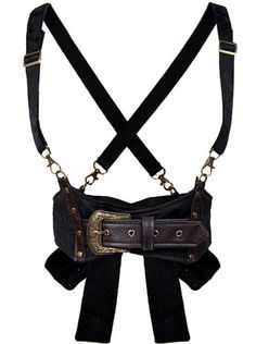 ❤︎ Steam Retropo Clothic Punk Leather Ribbon Layered Strap Belt❤︎ Eye Clothes, Steampunk Aesthetic, Fancy Fits, House Clothes, Bow Belt, Ribbon Belt, Heart Bag, Vintage Gothic, Gothic Punk