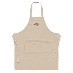 an apron with the words, i'm not sure what to do on it