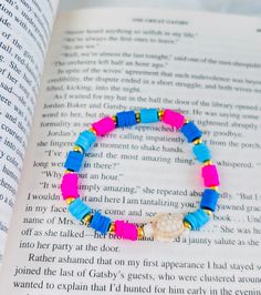 This bracelet is made of preppy pink and blue clay beads and a cute turtle bead! Bracelets are 7 inches, 7.5 is available upon request! I cannot change anything except the size! Colors may vary slightly! Bead Bracelet Color Combos, Clay Bead Bracelet Color Combos, Bracelet Color Combos, Harry Potter Necklace, Clay Bead Necklace, Preppy Bracelets, Clay Bead Bracelet, Cute Turtle, Blue Clay