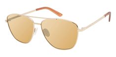 We’re crushin’ on this aviator refresh that features a squared-off lens shape with a straight brow bar and bridge. The slight butterfly design and vivid lens colors add to the appeal. If you’re an aviator fan like we are, you need this in your collection.
 
Fit/Size: Medium
Gender: Unisex
Face Shape: Oval, Round, and Square Straight Brows, Barrel Hinges, Brow Bar, Celebrity Design, Pilot Sunglasses, Microfiber Cleaning Cloths, Clean Microfiber, Stainless Steel Frame, Face Shape