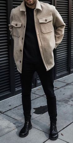 Mens Fall Outfits, Mens Business Casual Outfits, Stylish Men Casual, Street Style Outfits Men, Mens Casual Dress Outfits, Men Stylish Dress, Guys Clothing Styles, Fall Outfits Men, Mens Outfit Inspiration