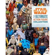 star wars a collage of definitiv and action figures is shown in this image