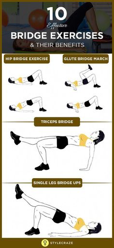 the 10 minute bridge exercises and their benefits